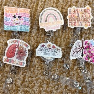 Respiratory Therapist Badge Reels